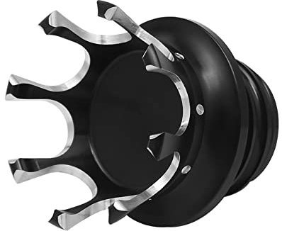 Adesivo per serbatoio Per Harley Sportster XL 883 1200 Road King Dyna Softail FLST 96-2020 Moto Gas Cap Corona Stile CNC Flush Olio Tappo Del Serbatoio Del Carburante