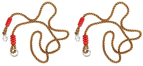 Alomejor Swing Rope Hammock Chair Hanging Rope Swinging Chair Strap, Hanging Tree Strap Hammock Tree Straps