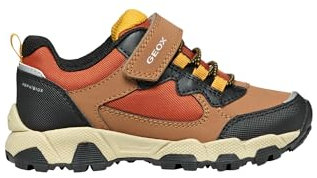 Geox J MAGNETAR Boy B ABX Sneaker, Braun B, 30 EU