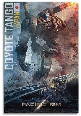 ONZS Film- und Fernsehposter, Motiv: Pacific Rim, klassische Poster, Wandkunst, Dekoration, Album, Poster, 30 x 45 cm, ungerahmter Stil