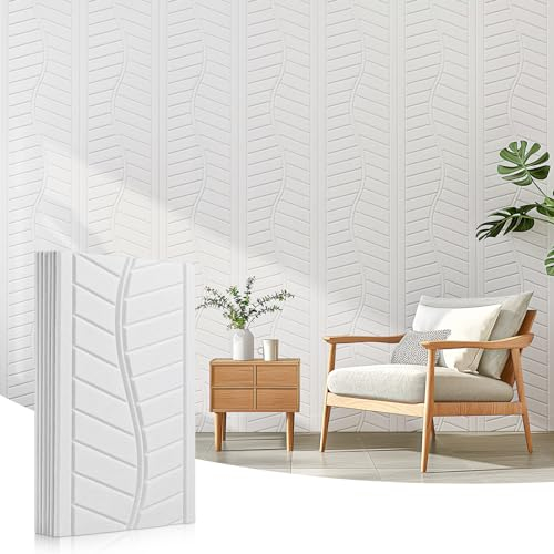 Panneaux Acoustiques Auto-Adhésif, Lot de 6, Décoration de jeu, Studio, Maison, Absorption des échos et réduction du bruit pour Mur/Porte/Plafond, 44x30x0,9cm, Mousse Acoustique