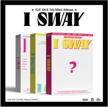 (G) I-DLE - I Sway (7th Mini Album) CD+Folded Poster (Random ver, + 1 Folded Poster)