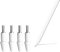5 Pezzi Originale Punte di Ricambio per Xiaomi Smart Pen (2. Generation) Xiaomi Pad 6 11, Più Duraturo, Controllo Preciso, Amichevole Scherm, Bianco