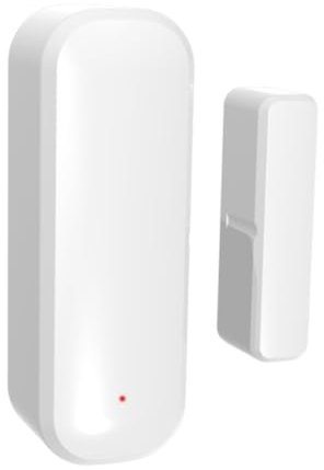 Kznifmk Sensores de Ventana de Puerta Tuya Zigbee Sensor de Puerta Magnético Inalámbrico Smart Life Control de Aplicación Remota