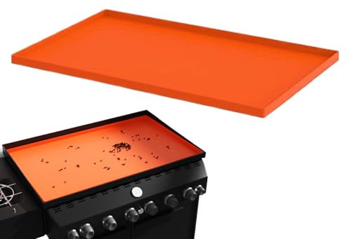 Tapis de barbecue en silicone | Tapis de barbecue renforcé extra épais – de cuisson stable et accessoires de barbecue pour jardin, terrasse et barbecue en plein air
