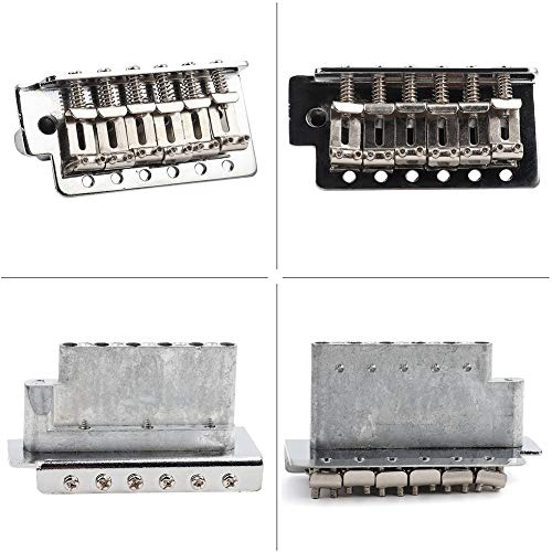 Tbest 6 Cordes Bridge de Guitare électrique Tremolo avec Bar Anti- et Neuf pour les Guitaristes