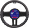 SPARCO S101 - Universal Car Steering Wheel Cover, Black Color.