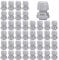 Gebildet Cable Gland, PG9 Plastic IP68 Waterproof Adjustable 4.0-8mm Cable Gland Joint with Gaskets, M16*1.5 Wire Connector, Wire Protector (Pack of 40, White)