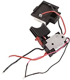 Fafeicy Interruptor de gatillo eléctrico, CW/CCW velocidad ajustable, 7.2V-24V DC Voltaje de trabajo y 16A Corriente máxima, para reemplazar el viejo o roto de su taladro
