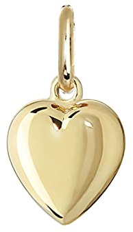 NKlaus Kettenanhänger für Damen 333 8 Karat, Gelbgold, 8 Karat, 1 Stück | Herz; Gewicht: 0,4g; 8x8mm; 0,4g; 2,5mm