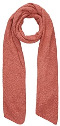 s.Oliver Women's Schal, Light orange Knit, 1