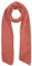 s.Oliver Women's Schal, Light orange Knit, 1