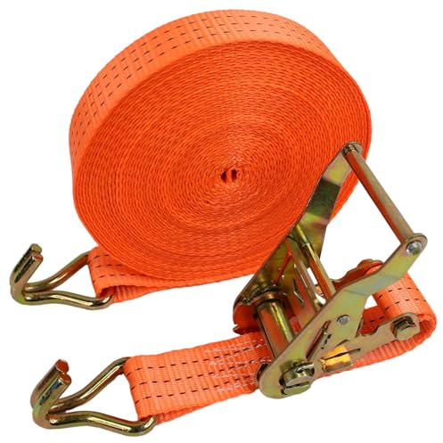 ZhuiKun Spanngurte mit Ratsche, 1-15m Optional, Schwerlast Spanngurte mit Haken Ratschengurt Zurrgurte (11m)