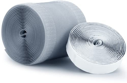 Gray Floor Cord Cover with Adhesive Tape for Any Flooring Surface Overfloor Cord Protector Cable Grip Strip Management Hold Cords in Place for Power Cords Coaxial Cable Telephone Line