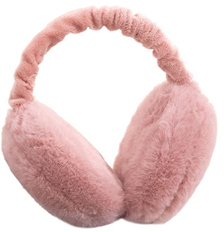 TianWlio Winter-Ohrenschützer für Frauen Faltbare Ohrenschützer Nette Ohren bedecken Outdoor-Ohrenwärmer Balkonheizer (B, A)