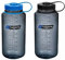 Sustain Lot de 2 bouteilles d'eau en Tritan sans BPA, Gourde, 950 ml, large goulot (bleu/gris) – 950 ml – 1 l