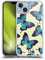 Head Case Designs Blu Pattern Farfalle Custodia in Gel [Protezione di Grado Militare] Compatibile con Apple iPhone 14 Plus