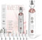 Professional Manicure Pedicure Kit Nail Drill Electric Nail File Pedicure Tools for Feet 8-in-1 Toe Nail Grinder Kit for Thick Nails LED Light Nail Drill Machine Manicure Kit for Women White
