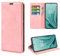 Fertuo Coque pour Oneplus Nord 3 5G, Antichoc Étui Housse en Cuir à Rabat Flip Cover Case Portefeuille avec Porte Carte, Béquille, Fermeture Magnétique pour Oneplus Nord 3 5G, Rose