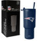 Simple Modern Offiziell lizenzierter NFL New England Patriots Becher mit Klappdeckel und Strohhalmen, isolierter Becher aus Edelstahl, Geschenke für Männer und Frauen, Trek Collection, New England