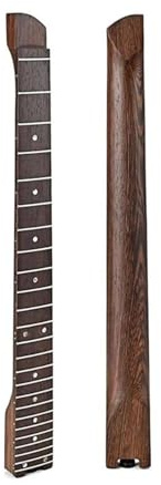 Gitarrenhals 25 Bünde Ahornholz E-Gitarre Hals Griffbrett Gitarre Headless Bridge Neck