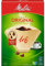 MELITTA - 40 Filtres À Café (1:6) Brun - Quatre Articles