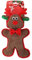 ALL FOR PAWS Weihnachten Plüsch Quietschen Hund Spielzeug, Buddy Rentier Hund Plüsch Spielzeug Hund Geschenke Kauen Spielzeug