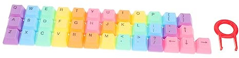 Uonlytech 1juego Teclas De Abs para Teclado Mecánico Colores Accesorios Personalizables para De Escritura