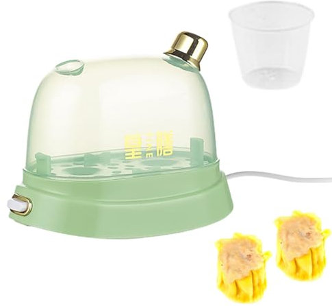 Electric Egg Boiler | Electric 120W 220V Egg Cooker Poacher 2 Eggs, Electric Boiled Egg Steamer Maker, Poacher Egg Steamer Maker For Soft, Half And Hard Boiled Eggs, Fast Heating Egg Cooking Gadget