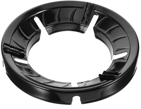IWOWHERO Support De Wok Émaillé Pour Cuisinière à Gaz Anneau De Wok Coupe-vent Résistante à Hautes Températures Accessoire De Cuisine Pour Foyer