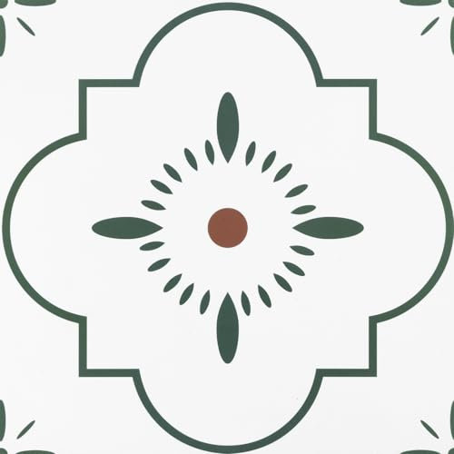 Peel and Stick Floor Tiles Self Adhesive Vinyl Flooring for Bathroom Kitchen Living Room, Waterproof PVC Stick on Floor Tiles Easy to Use 30x30cm 10pcs 1.5mm