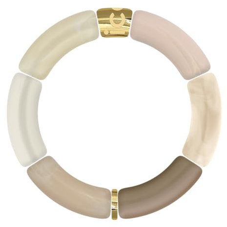 ICE-WATCH N/A Damen Jewellery - Bella Armband Soft Pink Beige - Modearmband Rosa Beige für Damen (024183), Soft Pink Beige, Einheitsgröße, Einheitsgröße, Acryl, Acryl