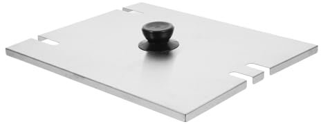 TIDTALEO Couvercle De Friteuse Électrique Couvercle De Protection Acier Inoxydable Pour Friteuse