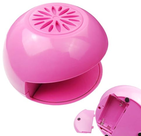 Macchina Asciugaunghie - Asciugatore Smalto Sicuro per Bambini - Ventaglio Veloce Sicuro per Gel, Per Principianti, Ragazze e Uso in Viaggio