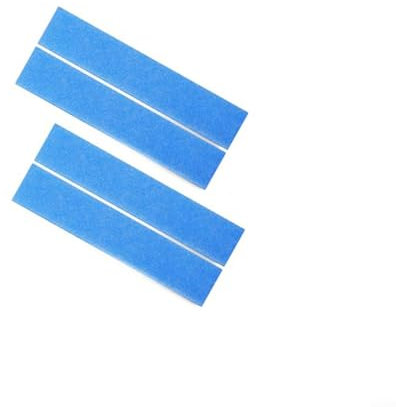 Alanmoship Für Mitsubishi Electric Split Klimaanlage Filter MAC-2310FT-E kompatibel mit MSY-GE24NA MSY-GL24 Modellen PU-Schwamm-Material 41,5 x 8,25 cm blau 4 Stück