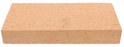 Ipetboom Briques Réfractaires Isolantes 230x114x30 Mm pour Poêles à Bois et Cheminées Brique Résistante Haute Température en Argile Légère pour Foyer et Four à Pizza