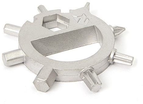 ZOFOX Multi-Tool 13-in-1 Schlüsselanhänger | Werkzeug aus rostfreiem Edelstahl | Alleskönner in Geschenkverpackung | Outdoor | Camping | Fahrrad | Backpacking | Survival
