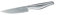 Nirosta Spickmesser Swing 23 cm – Hochwertiger Edelstahl – Scharfes Messer in Profi-Qualität für Gemüse, Obst & Co – Handgeschärfter Taper-Klingenschliff – Sandgestrahlter Anti-Rutsch-Griff
