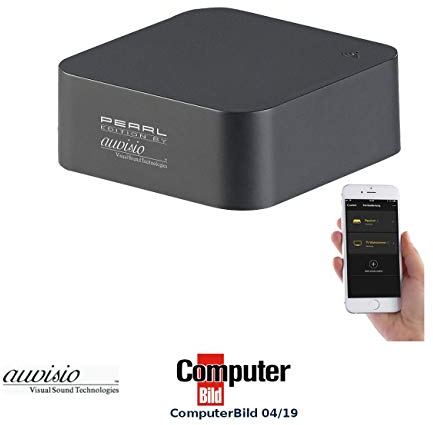 auvisio WLAN Fernbedienung: Lernfähige IR-Universal-Fernbedienung mit App, 360°, kompatibel mit Amazon und Alexa (WLAN Universalfernbedienung, Infrarot Sender, Philips Smart Home)