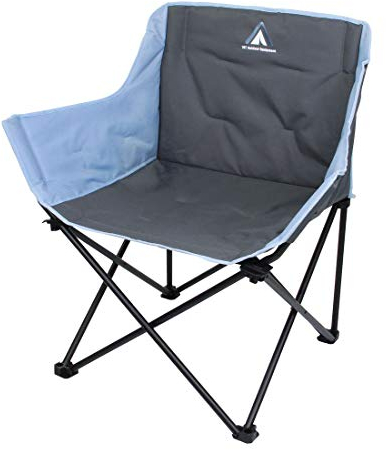 10T Campingstuhl Jace Arona XXL Klappstuhl bis 130 kg Stuhl mit Getränkehalter + Seitentasche