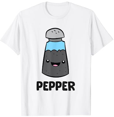 Pepper Costume Matching Pepper And Salt Couple T-Shirt