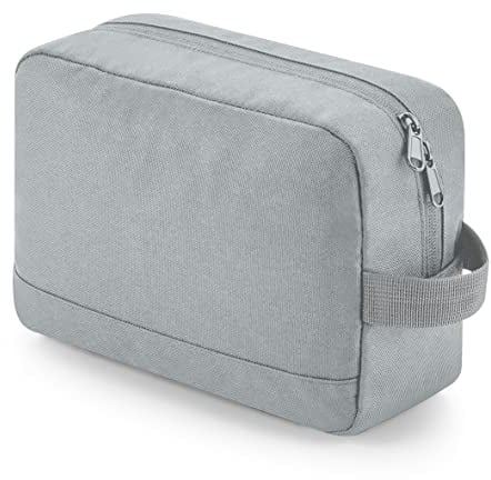 BagBase BG277 Recycled Essentials Wash Bag - Pure Grey