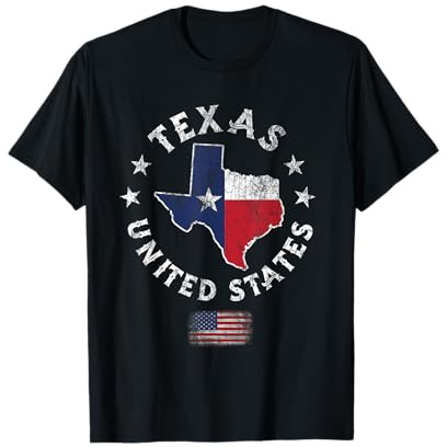 Texas - USA - Stolz seit 1845 Texas-Fan T-Shirt