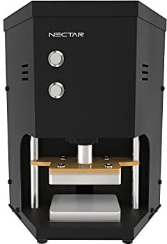 Nectar Hex Press – Elektrisches Kolophonium-Presse-Set | 2 Jahre Garantie | 1,5 Tonnen automatische Kolophonium-Presse mit LCD-Display und Timer