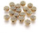 Zwischenteile Antik Gold Perlen Spacer Metallperlen 5,5 mm 50stk Blume Zwischenperlen Für Basteln Schmuck Kette Armband Schmuckteile