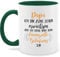 Tasse Tassen 325ml - Geschenk zum Vatertag - Papa ich werde immer deine finanzielle Belastung sein - 325 ml - Dunkelgrün - belastbarkeit vatertagstasse vatertagsgeschenk finanziell vater