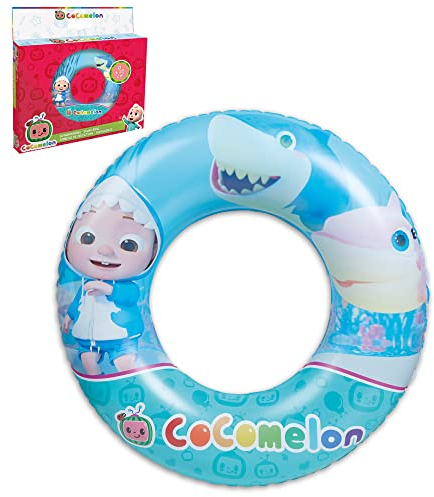 Smart-Planet Cocomelone Schwimmring Schwimmreifen für Kinder aufblasbar Ø 45 cm - Pool Spielzeug Schwimmhilfe - Coco Melone Wasser Reifen Schwimmbad