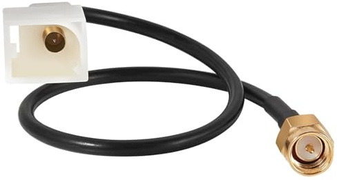 Anina Adaptateur d'antenne de navigation GPS SMA mâle pour Toyota Lexus Corolla Tacoma Tundra HFC-III, câble de connecteur coaxial radio de rechange pour autoradio Pioneer Alpine Stereo Head Unit