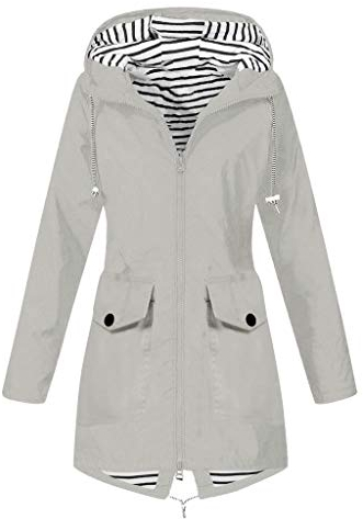 Regenjacke Damen Wasserdicht Atmungsaktiv, Leicht Regenjacke Damen Wasserdicht Atmungsaktiv Faltbar Windbreaker Mit Kapuze Softshelljacke Fahrradjacke Regencape Hosen Damen Pullover Damen mit