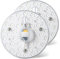 PANEL de anillo LED de 60W, 50W, 36W, 24W, 18W, 12W, PANEL circular de luz LED, tablero redondo de techo, tablero de lámpara Circular, CA 220V 230V 240V, luz LED ( Color : Round 12W 220V , Size : Warm